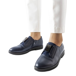 Scarpe eleganti blu navy di Augusto