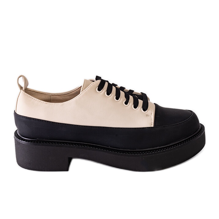 Scarpe piatte beige di Merico