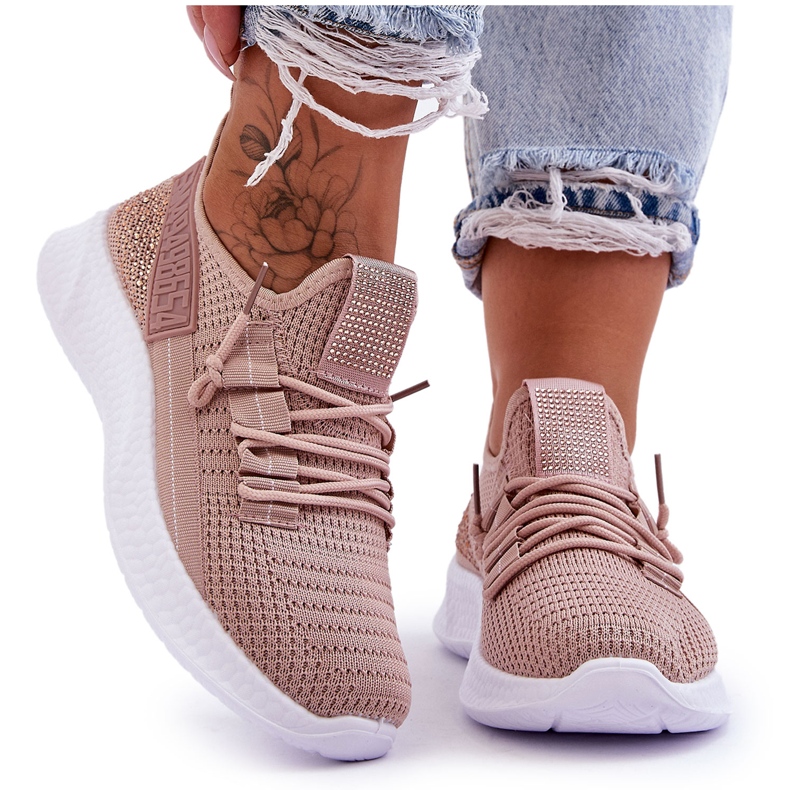 PM1 Scarpe Sportive Senza Lacci da Donna Rosa Hold Me!