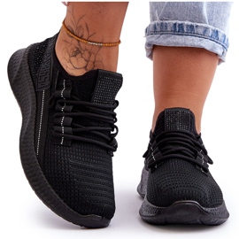 PM1 Scarpe Sportive Slip-on Donna Nere Hold Me! nero