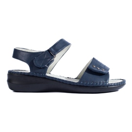 Comodi sandali da donna Shelovet blu navy