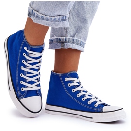 FR1 Sneakers Classiche da Donna Alte Blu Remos