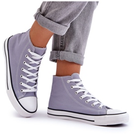 FR1 Sneakers alte classiche da donna grigie Remos grigio