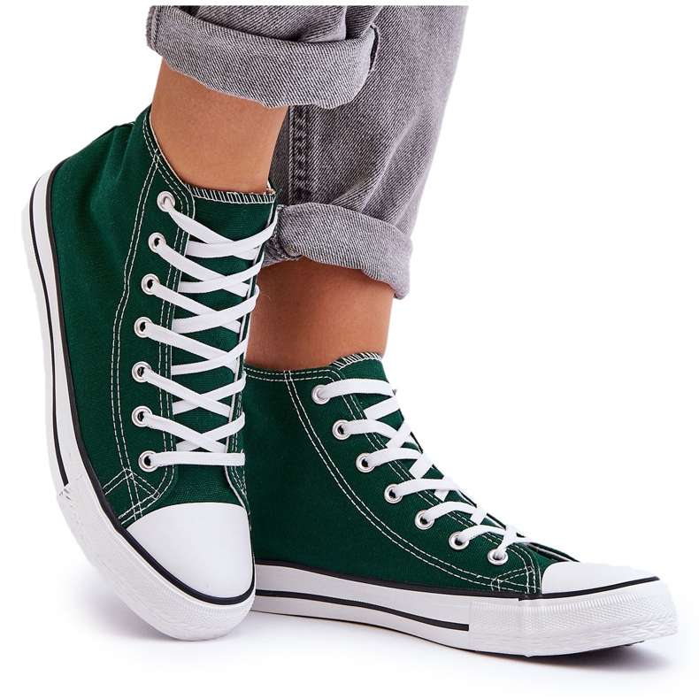 FR1 Sneakers Classiche da Donna Alte Verde Remos
