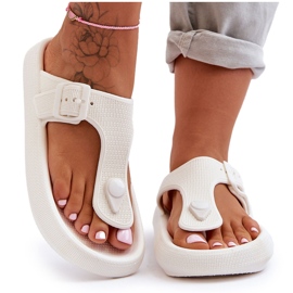 Infradito in schiuma da donna Apollo bianco