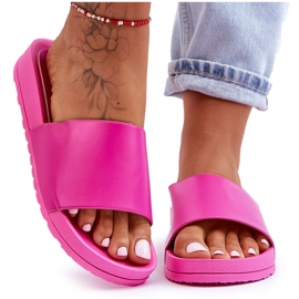 Pantofole da donna classiche Fucsia Rolien rosa