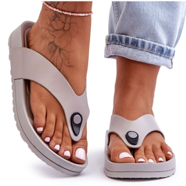 Infradito Platform Donna Grigio Bellitta