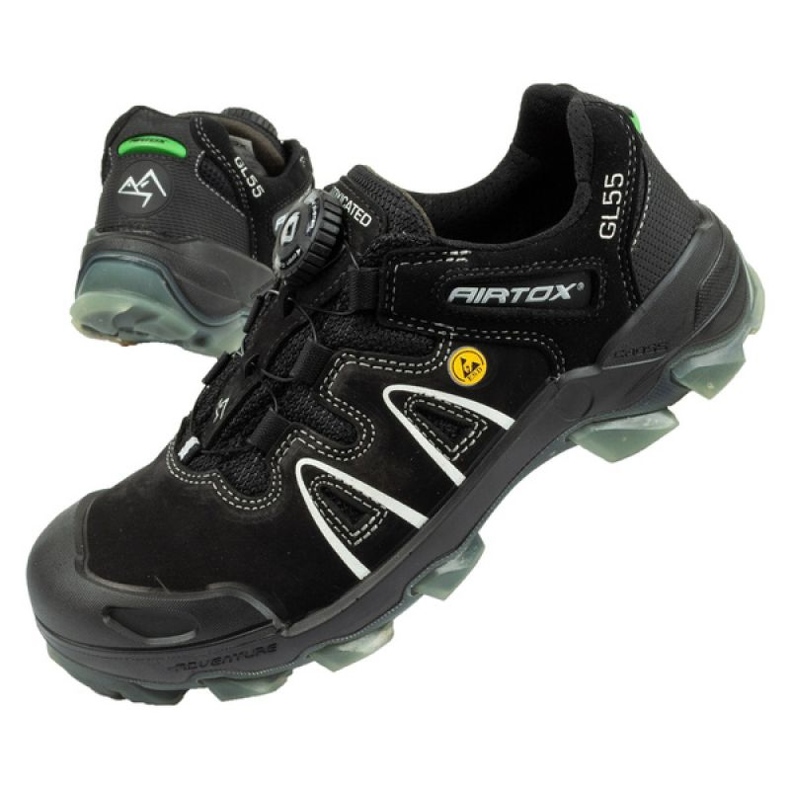 Scarpe da lavoro Airtox Techfiber S3 Src Esd GL553CA nero