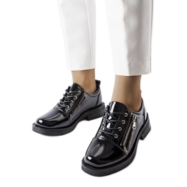 Inna Scarpe da donna laccate nere Diamante nero