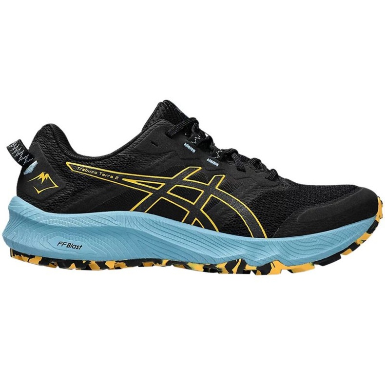 Scarpe da corsa Asics Trabuco Terra 2 M 1011B607 001 nero