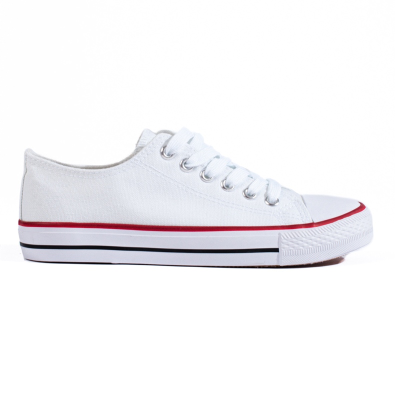 Sneakers classiche bianche Shelovet bianca