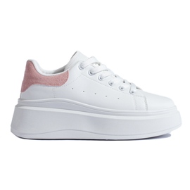 Shelovet scarpe sportive da donna bianche bianco