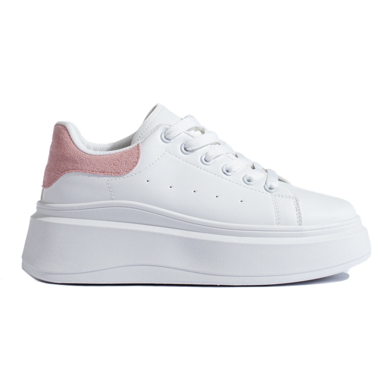 Shelovet scarpe sportive da donna bianche bianca