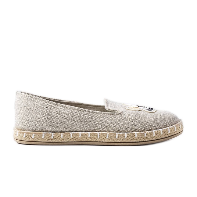 Inna Sneakers da bambino grigie con applicazione Peppi grigio