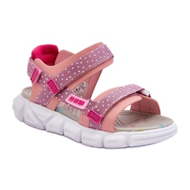 Sandali con velcro per bambini Big Star LL374202 Rosa