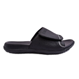 Pantofole Classic Big Star da uomo LL174603 nere nero