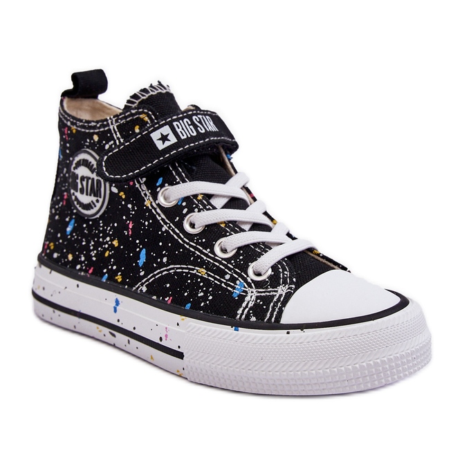 Sneakers Fantasia Bambini Big Star LL374050 Nere nero
