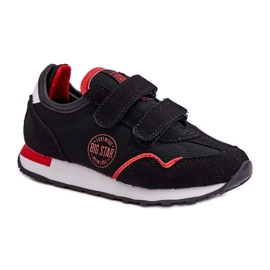 Sneakers da bambino Memory Foam System Big Star LL374179 Nere nero