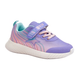 Scarpe Sportive Leggere Per Bambini Sistema Memory Foam Big Star LL374151 Viola