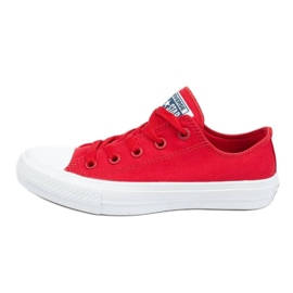 Scarpe da ginnastica Converse Ct Ii Ox 150151C, rosse rosso