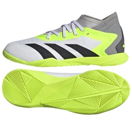Scarpe da calcio Adidas Predator Accuracy.3 In Jr IE9449 bianco bianco