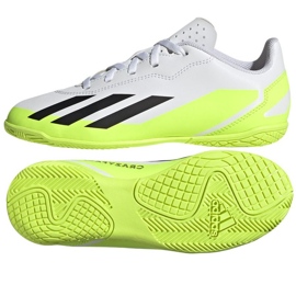 Scarpe da calcio Adidas X Crazyfast.4 In Jr IE4065 bianca bianca