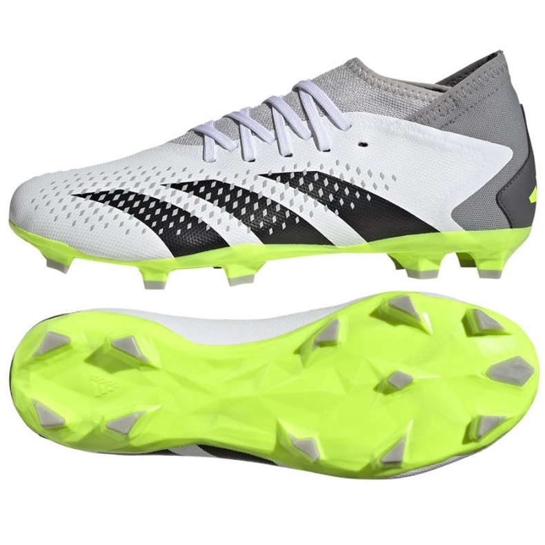 Scarpe Adidas Predator Accuracy.3 Fg M GZ0024 bianca bianca