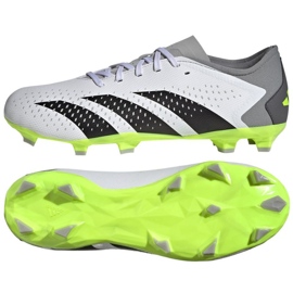 Scarpe Adidas Predator Accuracy.3 L Fg M GZ0014 bianca bianca