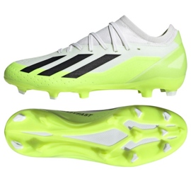 Scarpe adidas X CRAZYFAST.3 Fg M HQ4534 bianca bianca