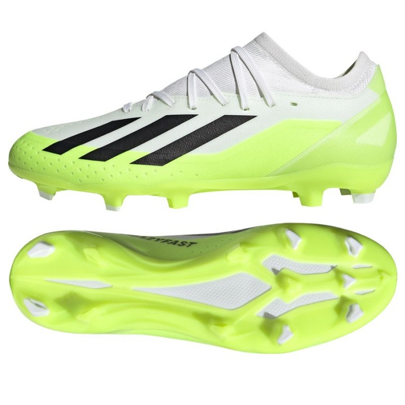 Scarpe adidas X CRAZYFAST.3 Fg M HQ4534 bianca bianca