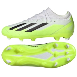 Scarpe adidas X CRAZYFAST.3 Fg Jr ID9352 bianco bianco