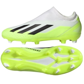 Scarpe adidas X CRAZYFAST.3 Ll Fg Jr ID9357 bianca bianca