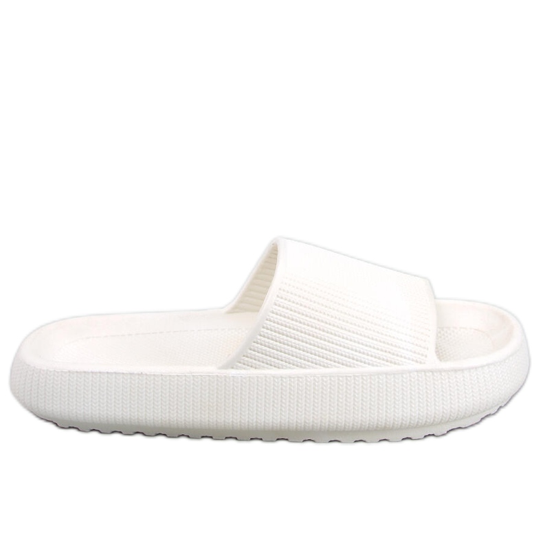 Pantofole con cuscino Yang White bianca
