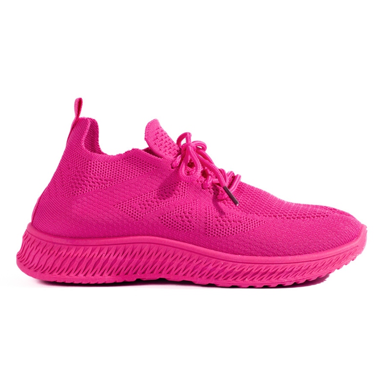 Scarpe da ginnastica in tessuto rosa Shelovet