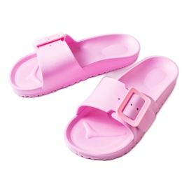 Cursori in gomma rosa con fibbia di Nelm