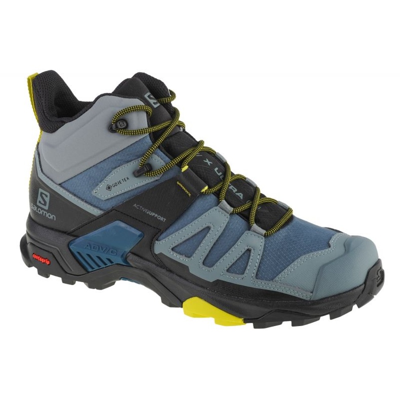 Scarpe Salomon X Ultra 4 Mid Gtx M 416246 grigio