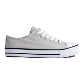 Sneaker classica grigia Shelovet grigio