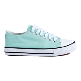 Sneakers Shelovet classiche color menta verde
