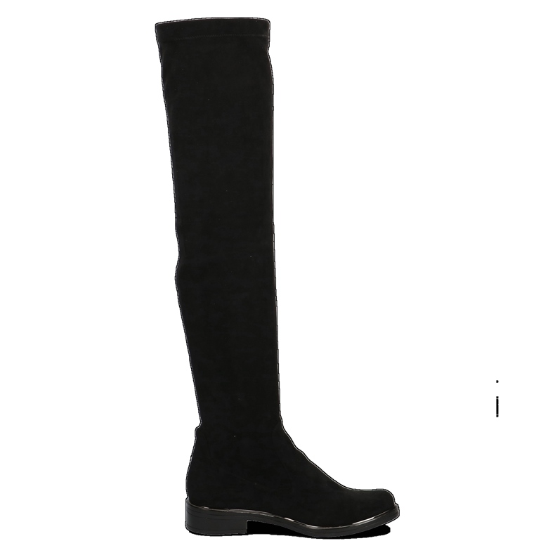 Stivali da donna Over the Knee Stretch Black Caprice 25510-41 044 nero