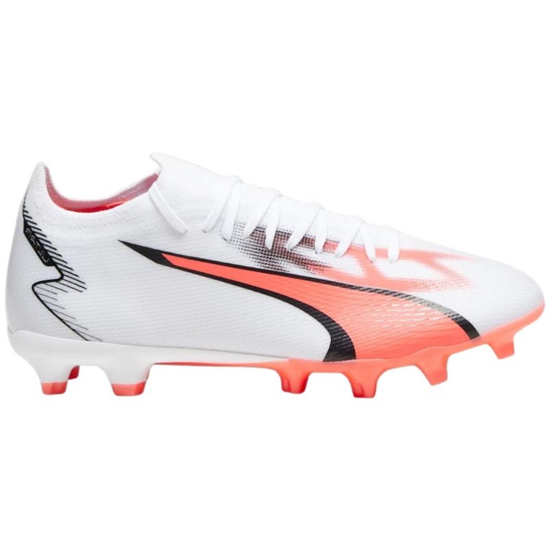Scarpe da calcio Puma Ultra Match FG/AG M 107347 01 bianca bianca