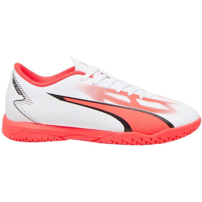 Scarpe da calcio Puma Ultra Play It Jr 107535 01 bianca bianca