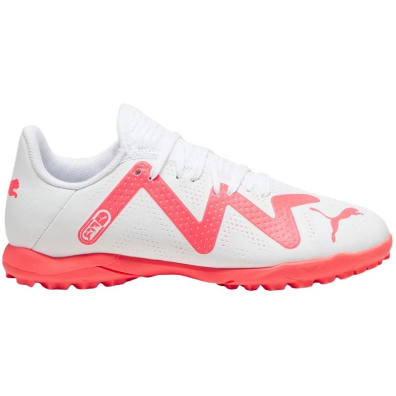 Scarpe da calcio Puma Future Play Tt Jr 107391 01 bianca bianca