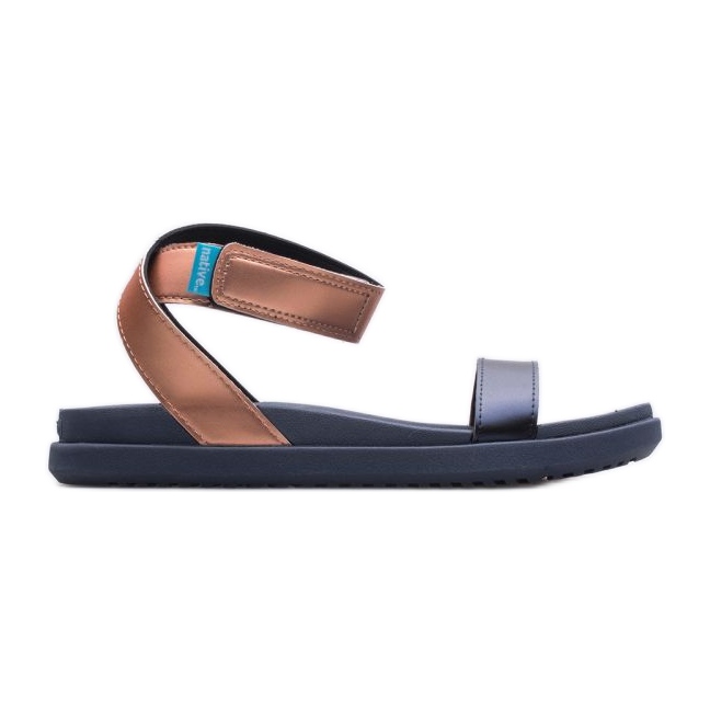 Sandali metallizzati Native Juliet W 61309817-8936 blu