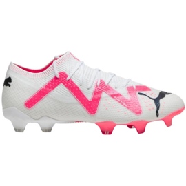 Scarpe da calcio Puma Future Ultimate Low FG/AG M 107359 01 bianca bianca
