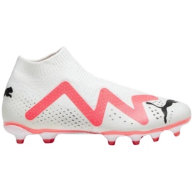 Scarpe da calcio Puma Future Match+ Ll FG/AG M 107366 01 bianca bianca