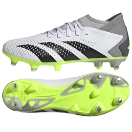 Scarpe da calcio Adidas Predator Accuracy.3 Sg IE9492 bianco bianco