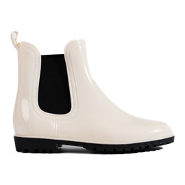 Stivali da donna color crema di Shelovet bianca