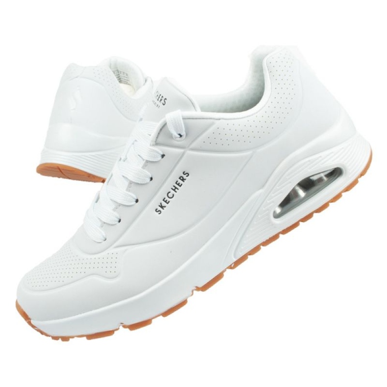 Scarpe Skechers Uno M 52458/WHT bianca