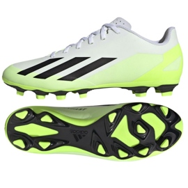 Scarpe da calcio Adidas X Crazyfast.4 FxG M HQ4535 bianco bianco