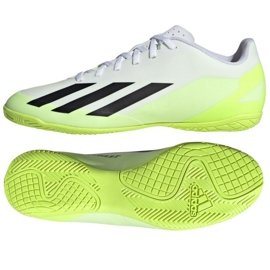 Scarpe da calcio Adidas X Crazyfast.4 In M IE1586 bianca bianca
